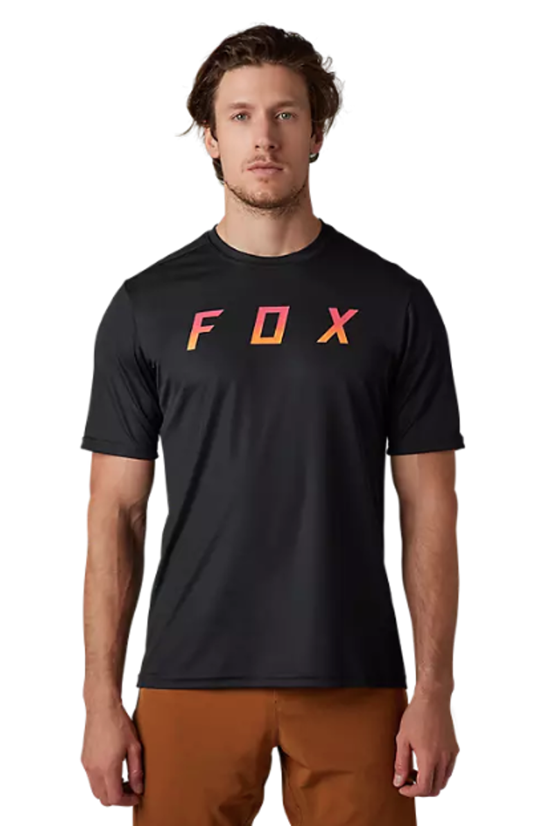 Fox Racing Ranger Dose Short Sleeve Jersey in Black-1